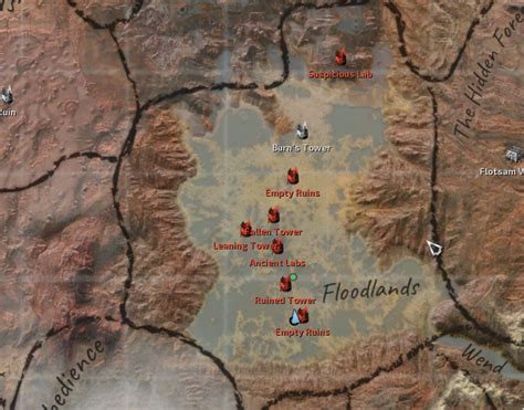 Mid Game Zones Loot Guides & Map Locations .